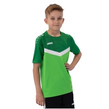 JAKO Sport-Tshirt Iconic (Polyester-Micro-Mesh) grün/dunkelgrün Kinder