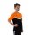 JAKO Sport-Tshirt Iconic (Polyester-Micro-Mesh) schwarz/neonorange Kinder