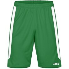 JAKO Sporthose Power (Polyester-Interlock, elastisch, schnelltrocknend) kurz grün Kinder