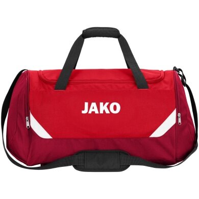 JAKO Sporttasche Iconic (Größe L - 62 Liter) rot/weinrot - 65x30x32cm