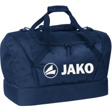 JAKO Sporttasche Jako mit Bodenfach (Größe L - 60 Liter) marineblau - 60x44x30cm