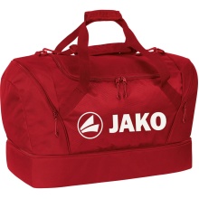 JAKO Sporttasche Jako mit Bodenfach (Größe L - 60 Liter) rot - 60x44x30cm