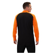 JAKO Trainingsanzug Polyester Iconic (Jacke und Hose, sportiver Schnitt) schwarz/orange Herren