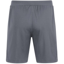 JAKO Trainingshose Short Power (Polyester-Interlock, elastisch, strapazierfähig) kurz anthrazitgrau Kinder