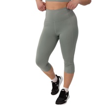 JAKO Trainingshose Tight Capri Power (enganliegend, angenehmes Tragegefühl) mintgrün Damen