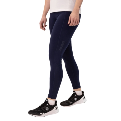 JAKO Trainingshose Tight Power (enganliegend, höchster Tragekomfort) lang marineblau Damen