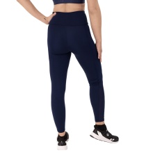 JAKO Trainingshose Tight Power (enganliegend, höchster Tragekomfort) lang marineblau Damen