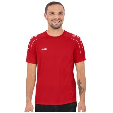 JAKO Sport-Tshirt Classico (100% Polyester-Jacquard) rot Herren