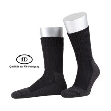 JD Outdoorsocke Wool Strong (Merinowolle) schwarz - 1 Paar