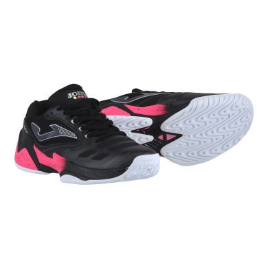 Joma Tennisschuhe Set Lady 2401 Padel/Allcourt schwarz/fuchsia Damen