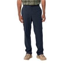 Jack Wolfskin Alltags-Wanderhose Desert Pant (elastisches Material, atmungsaktiv) lang nachtblau Herren