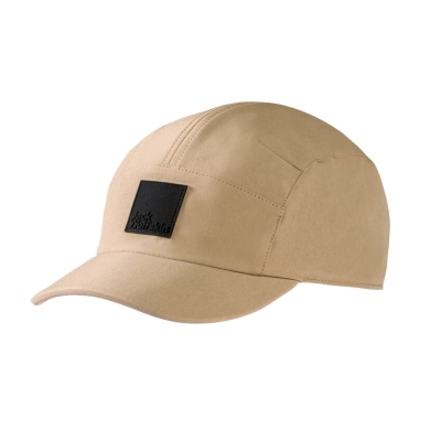 Jack Wolfskin Basecap Mainkai Cap (wasserabweisend, atmungsaktiv) sandbraun