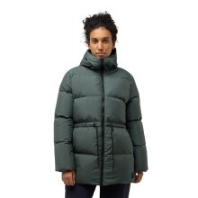 Jack Wolfskin Winter-Daunenmantel Kirschallee (wasserdicht) dunkelgrün Damen