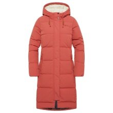 Jack Wolfskin Winter-Daunenmantel Nordlicht Coat (Fleece-Futter) rot Damen