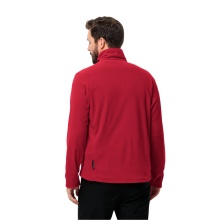 Jack Wolfskin Fleecejacke Taunus (schnelltrocknend, atmungsaktiv) rot Herren