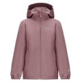 Jack Wolfskin Regenjacke Flaze Texapore (winddicht, wasserdicht und leicht) mauvepink Kinder