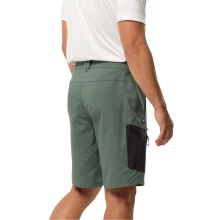 Jack Wolfskin Softshell-Wanderhose Active Track Shorts (elastisch, leicht) kurz hedgegrün Herren