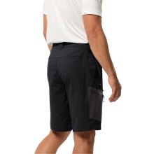 Jack Wolfskin Softshell-Wanderhose Active Track Shorts (elastisch, leicht) kurz schwarz Herren