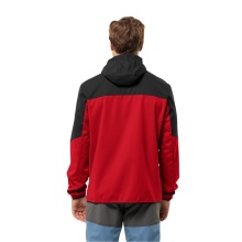 Jack Wolfskin Softshelljacke Feldberg Hoody (winddicht, wasserabweisend) rot Herren