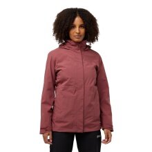 Jack Wolfskin Winterjacke Rotwand 3in1 (Fleece-Futter, wasserdicht) rot Damen