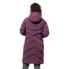 Jack Wolfskin Wintermantel Marienplatz Coat (winddicht, sehr wasserabweisend) violett Damen