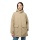 Jack Wolfskin Wintermantel Wintertor Parka (wasserdicht, Fleece-Futter) hellbraun Damen