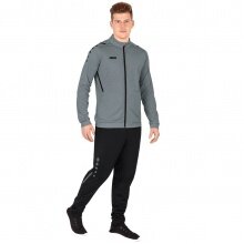 JAKO Trainingsanzug Polyester Challenge (Jacke und Hose) dunkelgrau/schwarz Herren
