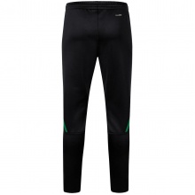 JAKO Trainingshose Pant Challenge (Double-Stretch-Knit, atmungsaktiv, hoher Tragekomfort) lang schwarz/grün Kinder