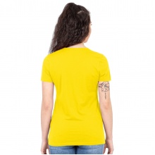 JAKO Freizeit-Shirt Organic (Bio-Baumwolle) gelb Damen