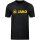 JAKO Freizeit-Tshirt Promo (Bio-Baumwolle) schwarzmeliert/gelb Herren