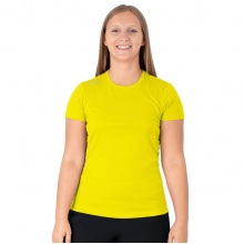 JAKO Lauf-Tshirt Run 2.0 (Polyester-Micro-Mesh, atmungsaktiv) neongelb Damen