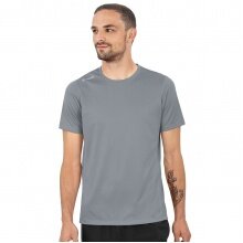 JAKO Lauf-Tshirt Run 2.0 (Polyester-Micro-Mesh) steingrau Herren