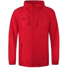 JAKO Funktionsjacke Lightweight Flow mit Kapuze (wind- und wasserabweisend) rot Herren