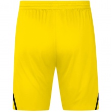 JAKO Sporthose Short Challenge (Polyester-Interlock, ohne Innenslip) kurz gelb Jungen