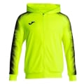 Joma Kapuzenjacke Elite XI Full-Zip (Fleece-Futter) fluogelb/schwarz Herren