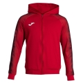 Joma Kapuzenjacke Elite XI Full-Zip (Fleece-Futter) rot Herren