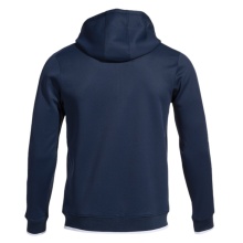 Joma Kapuzenjacke Olimpiada Full-Zip (Fleece-Futter) marineblau Herren