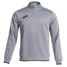 Joma Pullover Olimpiada Sweatshirt (Half-Zip, 100% Polyester) grau Herren