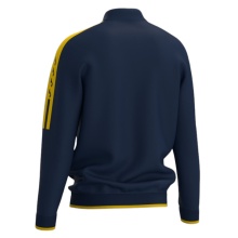 Joma Pullover Olimpiada Sweatshirt (Half-Zip, 100% Polyester) marineblau/gelb Herren