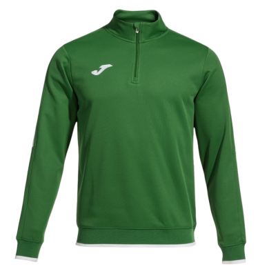 Joma Pullover Olimpiada Sweatshirt (Half-Zip, 100% Polyester) grün Herren