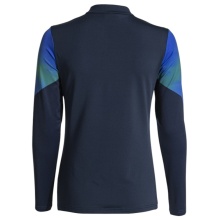 Joma Lauf-Langarmshirt Elite XI (Sweatshirt, Half-Zip) marineblau/fluogrün Damen