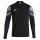 Joma Lauf-Langarmshirt Elite XI (Sweatshirt, Half-Zip) schwarz/anthrazitgrau Herren