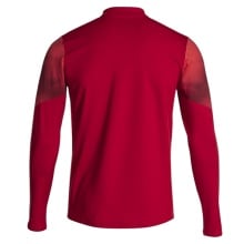 Joma Lauf-Langarmshirt Elite XI (Sweatshirt, Half-Zip) rot/weiss Herren