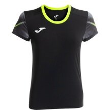 Joma Lauf-Shirt Elite XI (schnelltrocknend, atmungsaktiv) schwarz/neongelb Damen