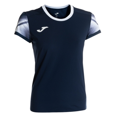 Joma Lauf-Shirt Elite XI (schnelltrocknend, atmungsaktiv) marineblau/weiss Damen