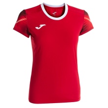 Joma Lauf-Shirt Elite XI (schnelltrocknend, atmungsaktiv) rot/weiss Damen