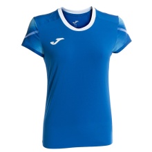 Joma Lauf-Shirt Elite XI (schnelltrocknend, atmungsaktiv) royalblau/weiss Damen