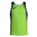 Joma Lauf-Tank Top Elite XI (ärmellos) fluogrün/marineblau Herren