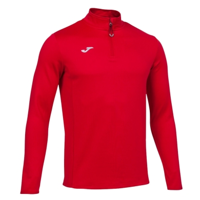 Joma Pullover Running Night Sweatshirt (Half-Zip) rot Herren