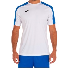 Joma Sport-Tshirt Academy (100% Polyester) weiss/royalblau Herren